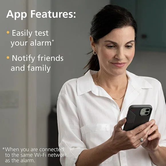 Kidde WiFi Carbon Monoxide Alarm & Indoor Air Quality Monitor & Battery Backup - Picture 9 of 16